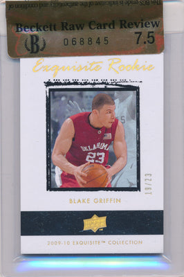 Upper Deck 2009-2010 Exquisite Collection Rookie Parallel #43 Blake Griffin 19/23