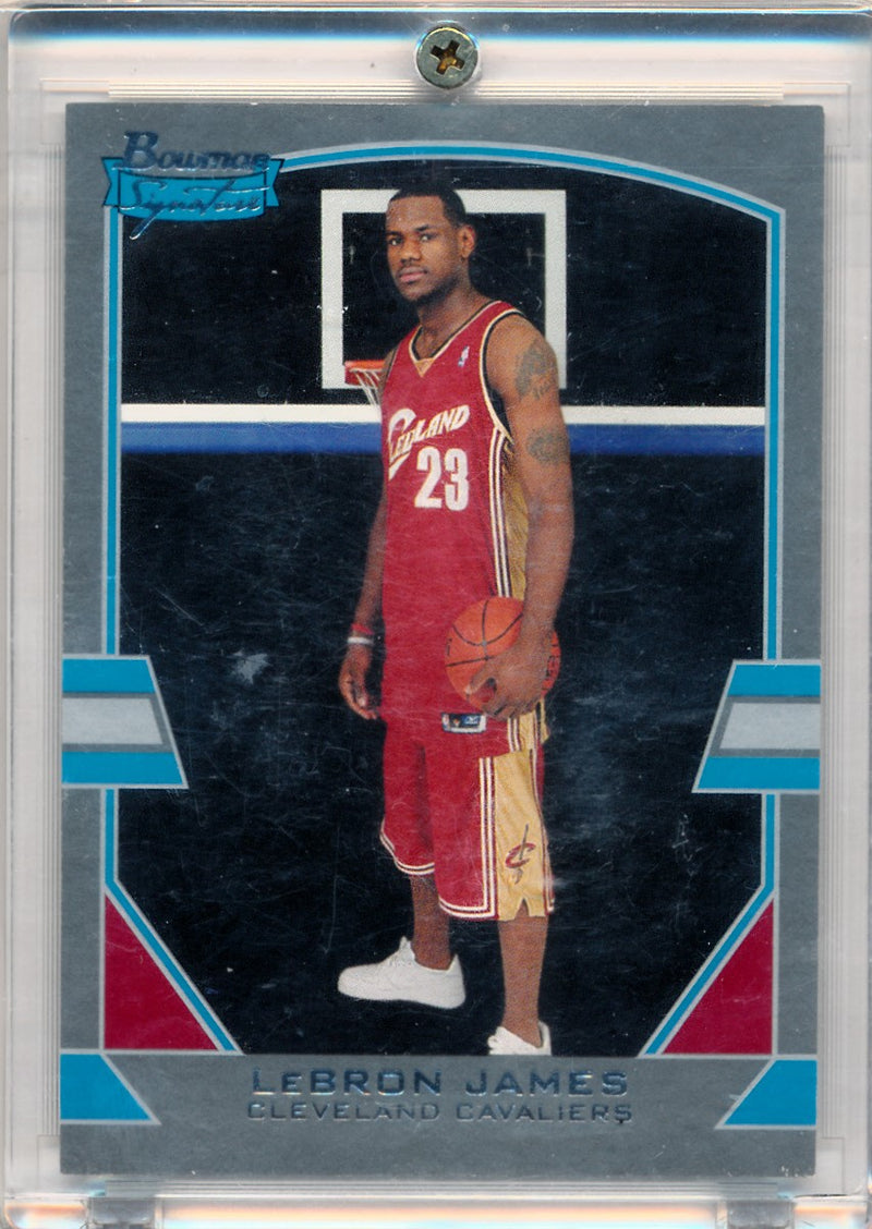 Topps 2003-2004 Bowman Signature  #56 Lebron James 169/249