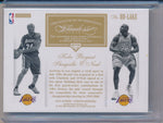 Panini 2015-2016 Flawless Emerald Dual Diamond Patches #DD-LAKE Kobe Bryant/ Shaquille O'neal 4/4