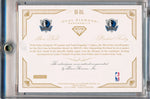 Panini 2014-2015 Flawless Basketball Dual Diamond Logoman #DD-DAL Steve Nash / Michael Finley 1/1