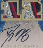 Upper Deck 2007-2008 Exquisite Collection Exquisite Number Pieces #EN-DH  Dwight Howard 6/12 / BGS Grade 8.5 / Auto Grade 10