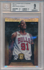 Panini 2012-2013 Gold Standard Black  #206 Dennis Rodman 1/1 / BGS Grade 9