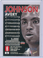 SkyBox 1998-99 Premium Star Rubies #36 Avery Johnson 02/50