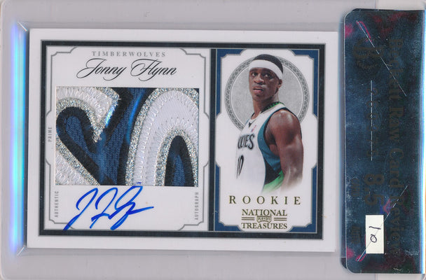 Panini 2009-2010 National Treasures Century Gold #205 Jonny Hynn 14/25 / Auto Grade 10