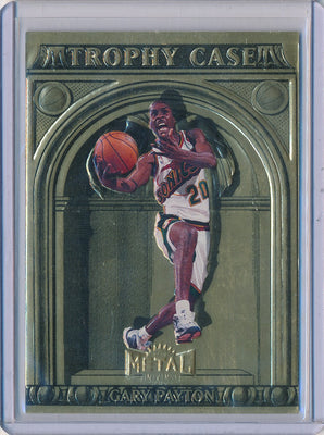 SkyBox 1997-1998 Metal Universe Trophy Case #6/10TC Gary Payton