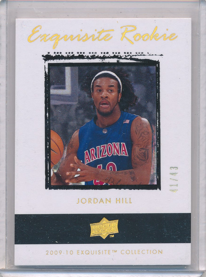 Upper Deck 2009-2010 Exquisite Collection Rookie Parallel #67 Jordan Hill 41/43