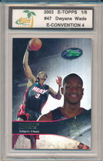 Topps 2003-2004 E-Topps E-Convention #47 Dwyane Wade 1/5