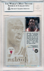 Skybox 1998-1999 Molten Metal Fusion Titanium #41 Michael Jordan 14/40 / BGS Grade 9