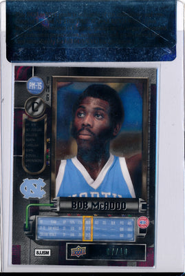 Upper Deck 2011-12 Fleer Retro Precious Metal Gems GREEN #PM-15 Bob MCadoo 7/10 / BGS Grade