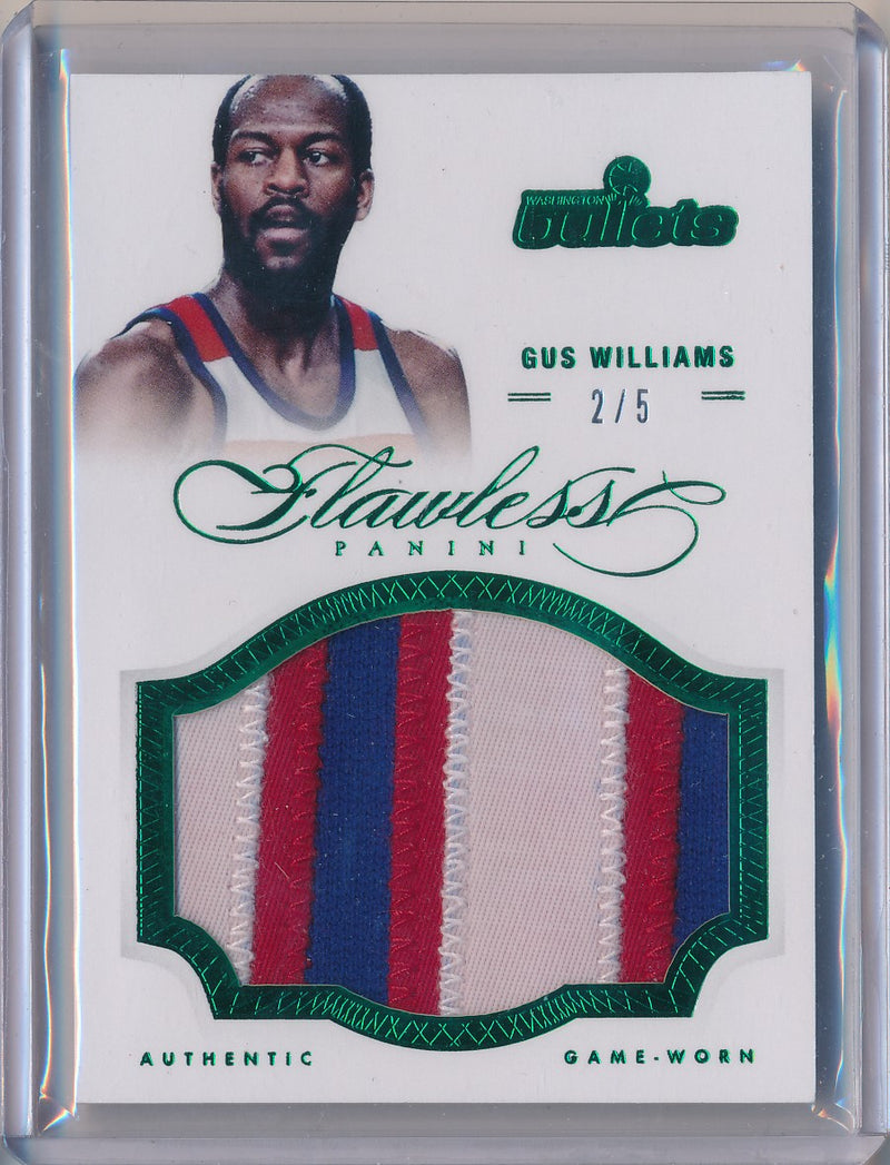 Panini 2012-2013 Flawless Emerald Jumbo Patches #61 Gus Williams 2/5