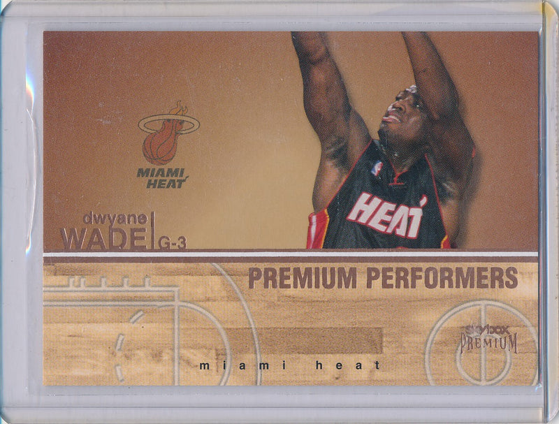 Fleer 2004-2005 Premium Premium Performers #20/20PP Dwyane Wade