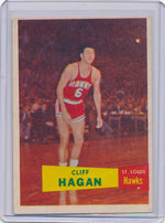 St.Louis Hawks  #37 Cliff Hagan