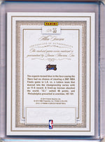 Panini 2012-2013 Flawless Emerald Jumbo Patches #35 Allen Iverson 2/5