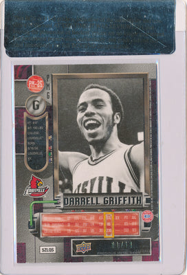 Upper Deck 2011-12 Fleer Retro Precious Metal Gems GREEN #PM-25 Darrell Griffith 1/10 / BGS Grade 9