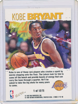 Skybox 1997 Z-Force  #TI1 Kobe Bryant