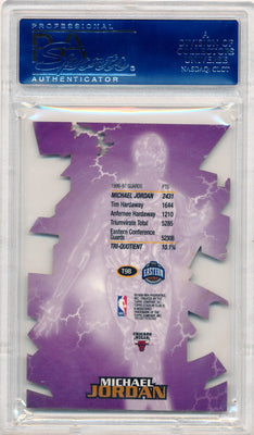 Topps 1997-1998 Stadium Club Triumvirate #T9B Michael Jordan  / PSA Grade 10