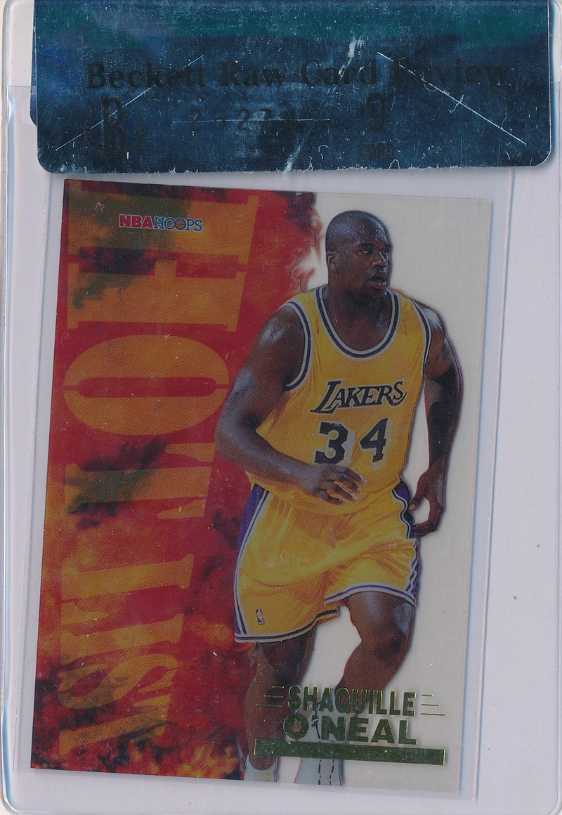 SkyBox 1996-1997 NBA Hoops Hot List #0 Shaquille O'neal 15/20 / BGS Grade 9