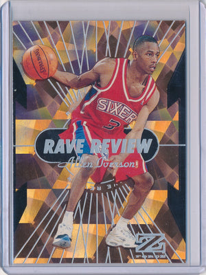 SkyBox 1997-1998 Z-Force Rave Review #5/12 Allen Iverson