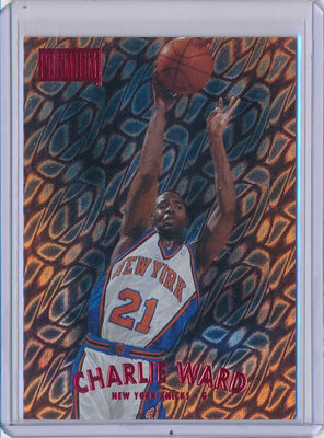 SkyBox 1997-1998 Premium Star Rubies #199 Charlie Ward 41/50