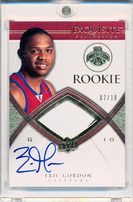 Upper Deck 2008-2009 Exquisite Collection Rookie Parallel #94 Eric Gordon 7/10