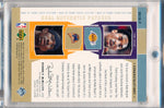 Upper Deck 2002 SP Game Used Edition Dual Authentic Patches #KB/JR-P Kobe Bryant & Jason Richardson 21/25