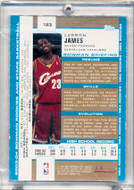 Topps 2003-2004 Bowmans Rookie Card #123 Lebron James