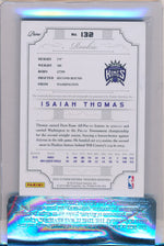 Panini 2012-2013 National Treasures Rookie Card #132 Isiah Thomas 66/199 / BGS Grade 7.5 / Auto Grade 10