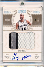 Panini 2010-2011 National Treasures Century Platinum #239 Gary Neal 5/5