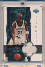 Upper Deck 2003-2004 Exquisite Collection Exquisite Collection Jersey #21-J Kevin Garnett 10/25