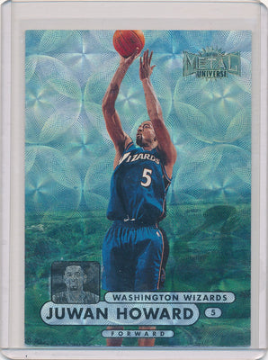 Skybox 1997-1998 Metal Universe Championship Precious Metal Gems #11 Juwan Howard 36/50