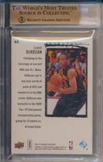 Upper Deck 2009-2010 Exquisite Collection RC #65 Demar DeRozan 87/225 / BGS Grade 9.5