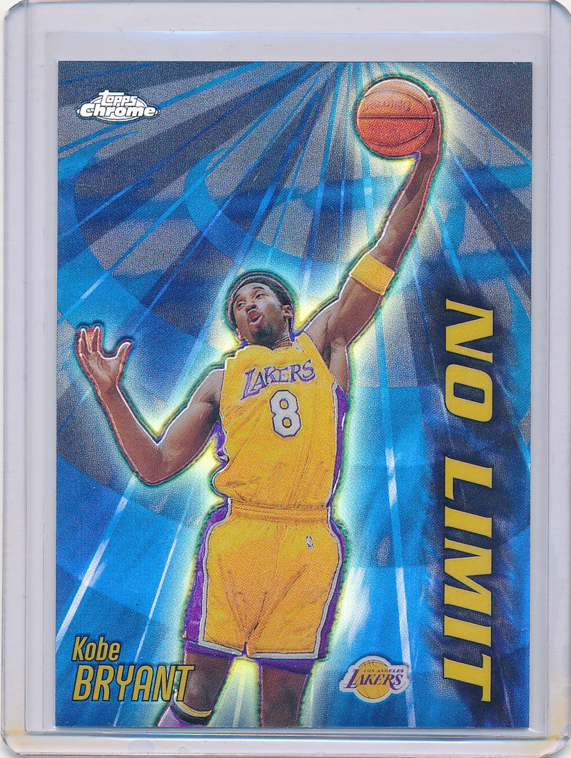 Topps 2001 Chrome No Limit #NL1 Kobe Bryant