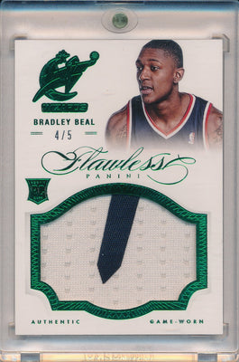 Panini 2012-2013 Flawless Emerald Jumbo Patches #16 Bradley Beal 4/5