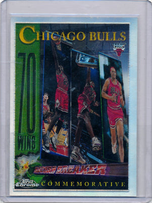 Topps 1997 Chrome Record Breaker #72 Michael Jordan