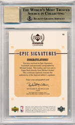 Upper Deck 1999 Ud Century Legends Epic Signatures Century #MJ 