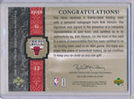 Upper Deck 2006-07 Ultimate Collection  Ultimate Jersey Autographs #AU-KH Kirk Hinrich  15/75