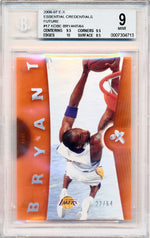 Fleer 2006-2007 E-X Essential Credentials Future #17 Kobe Bryant 22/64 / BGS Grade 9