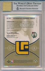 Upper Deck 2004-2005 SP Game Used Legendary Fabrics #ALF-BR Bill Russell 54/100 / BGS Grade 9 / Auto Grade 10