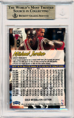 Fleer 1997-1998 Ultra Gold Medallion #23 Michael Jordan  / BGS Grade 9.5