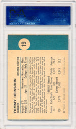 Fleer 1961 Boston Celtics  #19 Tommy Heinsohn  / PSA Grade 7