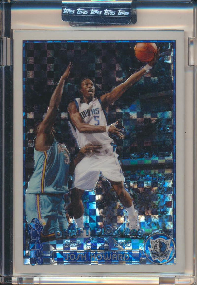 Topps  2003-2004 Chrome  X-Fractor #139 Josh Howard 14/220