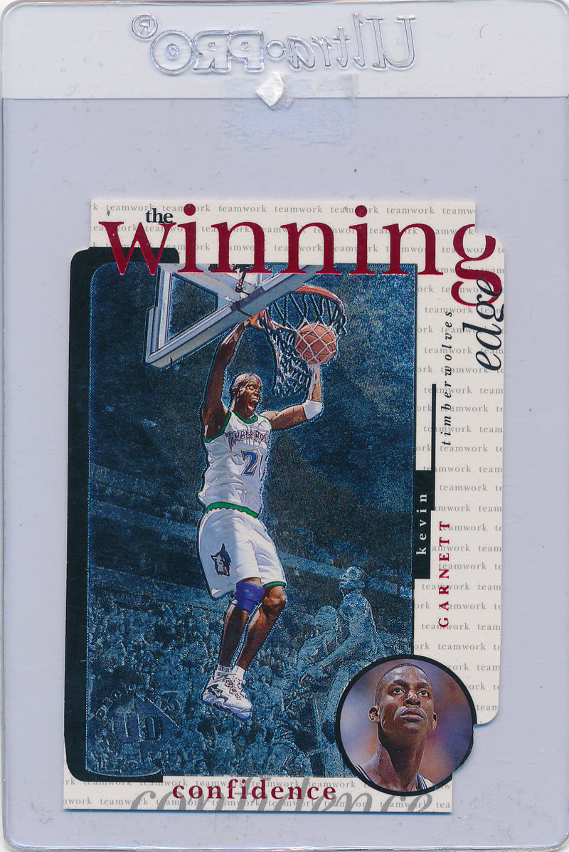 Upper Deck 1997 Confidence The Winning Edge #W10 Kevin Garnet