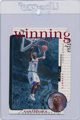 Upper Deck 1997 Confidence The Winning Edge #W10 Kevin Garnet