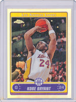 Topps 2007 Chrome Refractor #129 Kobe Bryant