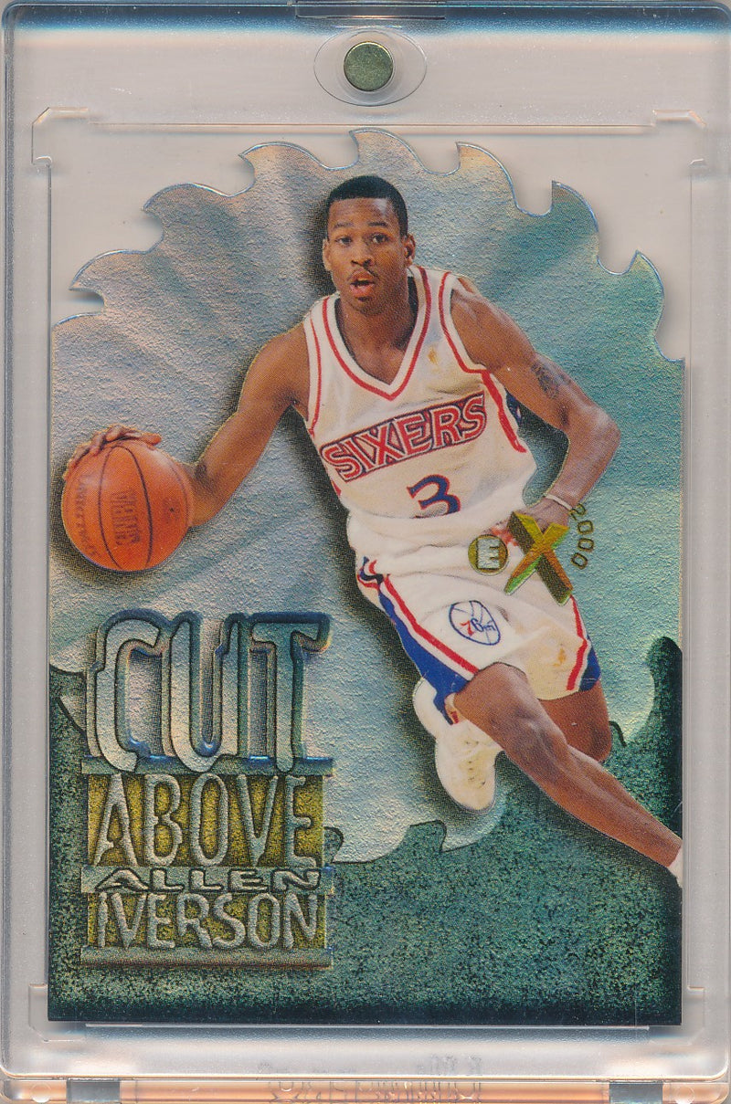 SkyBox 1996-1997 EX 2000 Cut Above #4/10 Allen Iverson