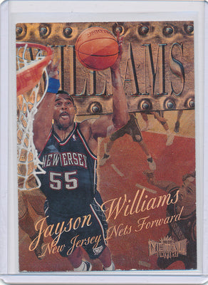 Skybox 1998-1999 Metal Universe Championship Precious Metal Gems #81 Jayson Williams 33/50