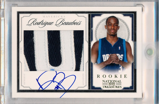 Panini 2009-2010 National Treasures Century Gold #223 Rodrigue Beaubois 17/25