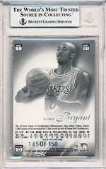 Fleer 1996-1997 Flair Showcase Legacy Collection Row 1 #31 Kobe Bryant 145/150 / BGS Grade 9