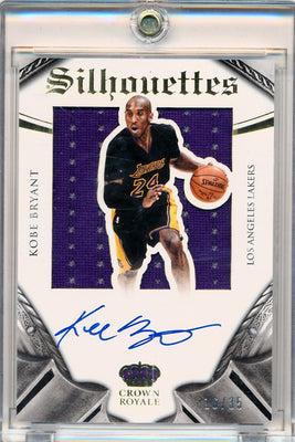 Panini 2014-2015 Crown Royale Silouettes #234 Kobe Bryant 16/35