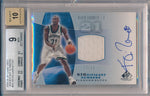 Upper Deck 2004-2005 SP Game Used Significant Numbers #SN-KG Kevin Garnett 17/21 / BGS Grade 9 / Auto Grade 10